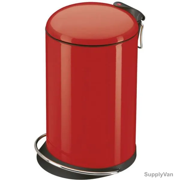 Hailo Pedal Waste Bin, Hlo-0516-530, TopDesign M, 13 Litres, Red