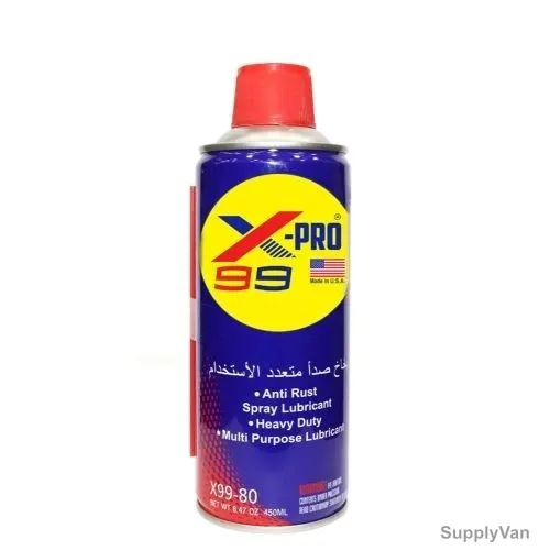 X99-Pro Anti-Rust Spray Lubricant, X99-80, 450ML