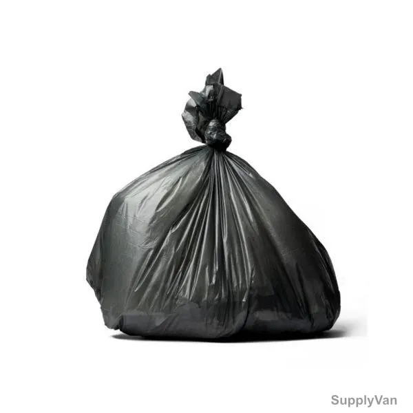 Akc Garbage Bag, GA06, 110CM Width x 130CM Length, Black, 150 Pcs/Pack