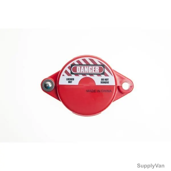 Loto-Lok Valve Lockout, VL-PGT-2563, 25-63MM, Red