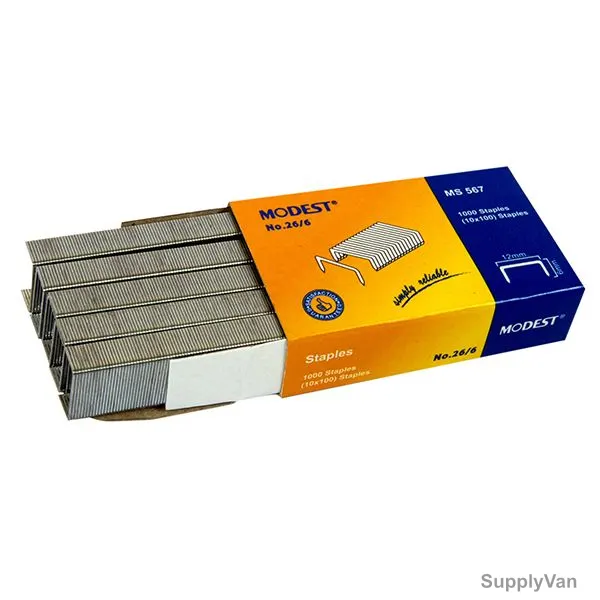 Modest Stapler Pin, MS-567, 26/6, 1000 Pcs/Box