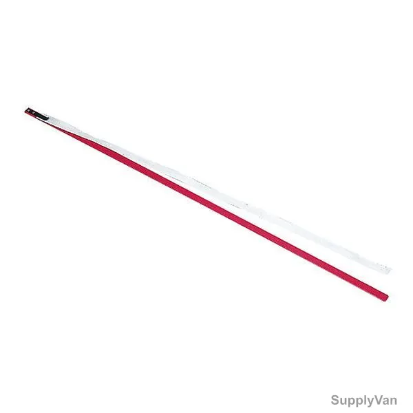 Ybico Lacing Rod, LR100, 130CM Length, White/Red — image 1