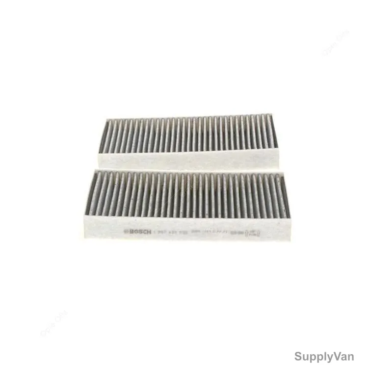 Bosch Activated Carbon Cabin Air Filter, BSB1987435538, 233 x 115MM, 2 Pcs/Pack