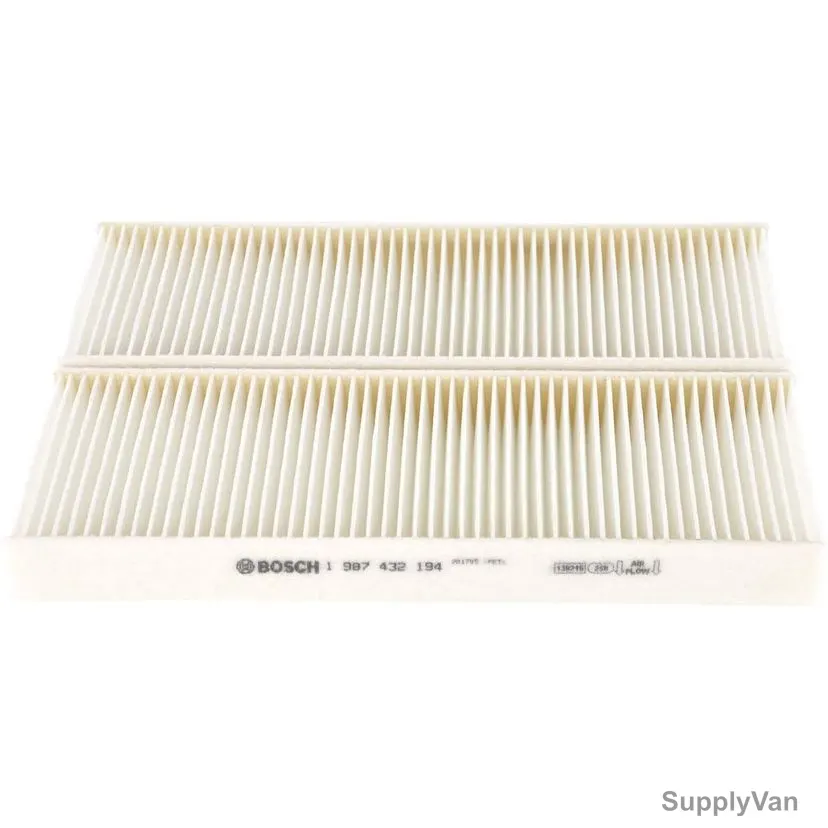 Bosch Cabin Air Filter, BSB1987432194, 260 x 100MM, 2 Pcs/Pack