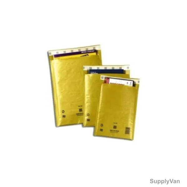 Self Seal Bubble Envelope, Paper, 27 x 36CM, Yellow, 5 Pcs/Pack