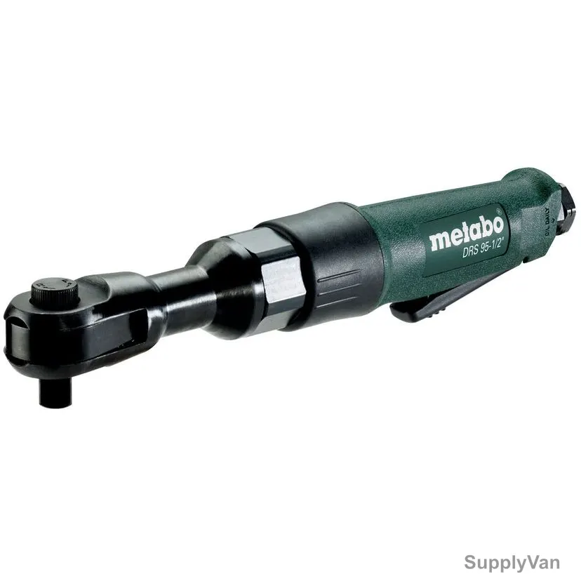 Metabo Compressed Air Ratchet Wrench, DRS-95-1-2, 601553000, 1/2 Inch Square Drive