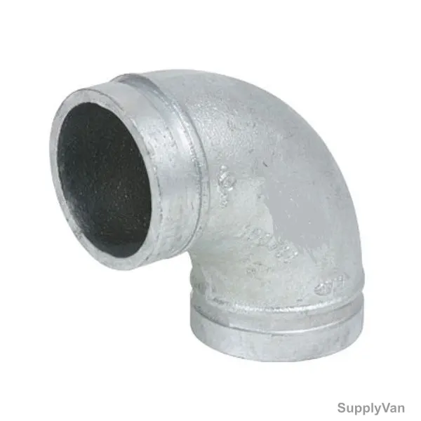 GI Grooved Standard Elbow, 90 Degree, 2-1/2 Inch