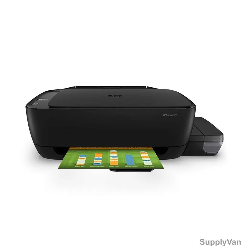 HP Multifunction Printer, 315, 4800 x 1200 dpi, 60 Sheets, 360MHz — image 1