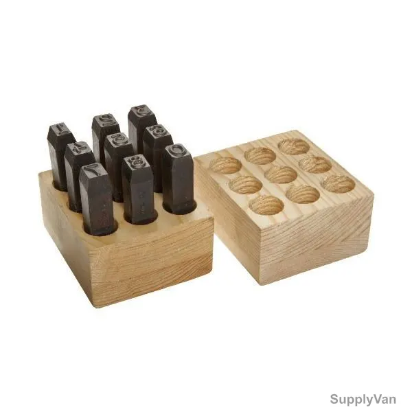 Young Bros Full Character Stamp Figure Set, 08095, 3/8 Inch, 9PCS