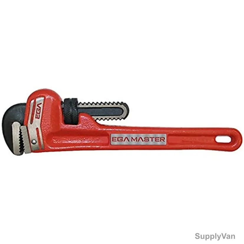 Ega Master Heavy Duty Pipe Wrench, 61015, 10 Inch — image 1