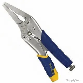 Irwin Long Nose Locking Plier with WireCutter, 9LN-1502L3, 9 Inch, 70mm Jaw