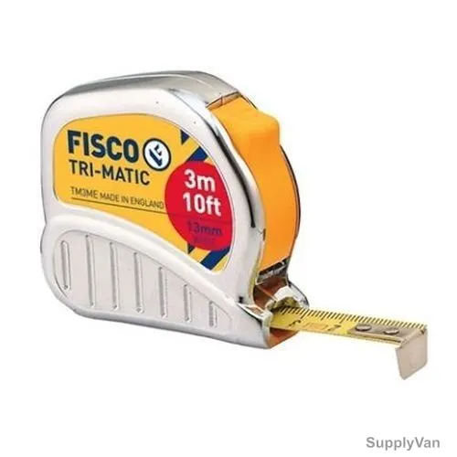 Fisco Measuring Tape, TM3ME, Tri-Matic, 3 Mtrs x 13MM — image 1