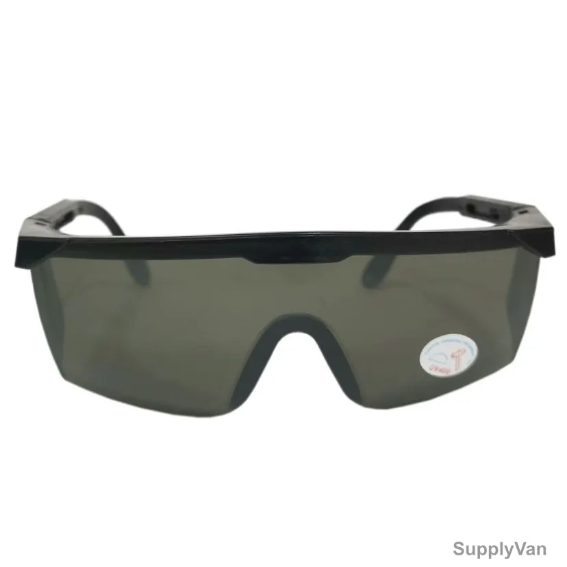 Workman Industrial Safety Goggles, Wk-SG-3001-D, Hula, Polycarbonate, Dark