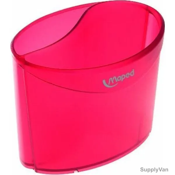 Maped Office Pencil Pot, MD-875451, Red