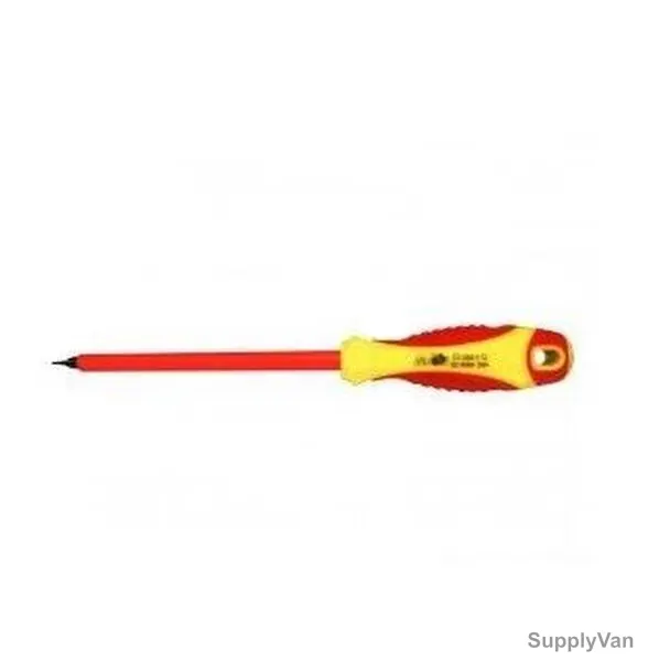 Vertex Insulated Slotted Screwdriver, VXVDE-3005100, 100MM