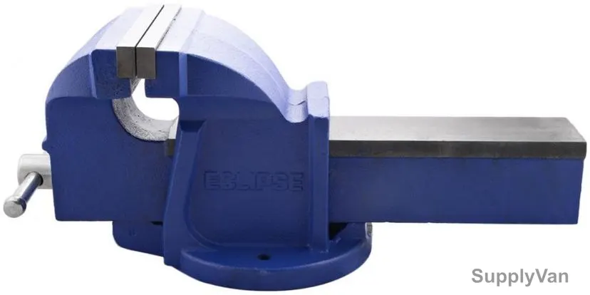 Eclipse Bench Vice Clamp, EBV8, 8 Inch, Blue