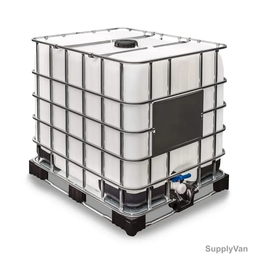 Intermediate Bulk Container Tote Tank, 1200 Ltrs Tank Capacity