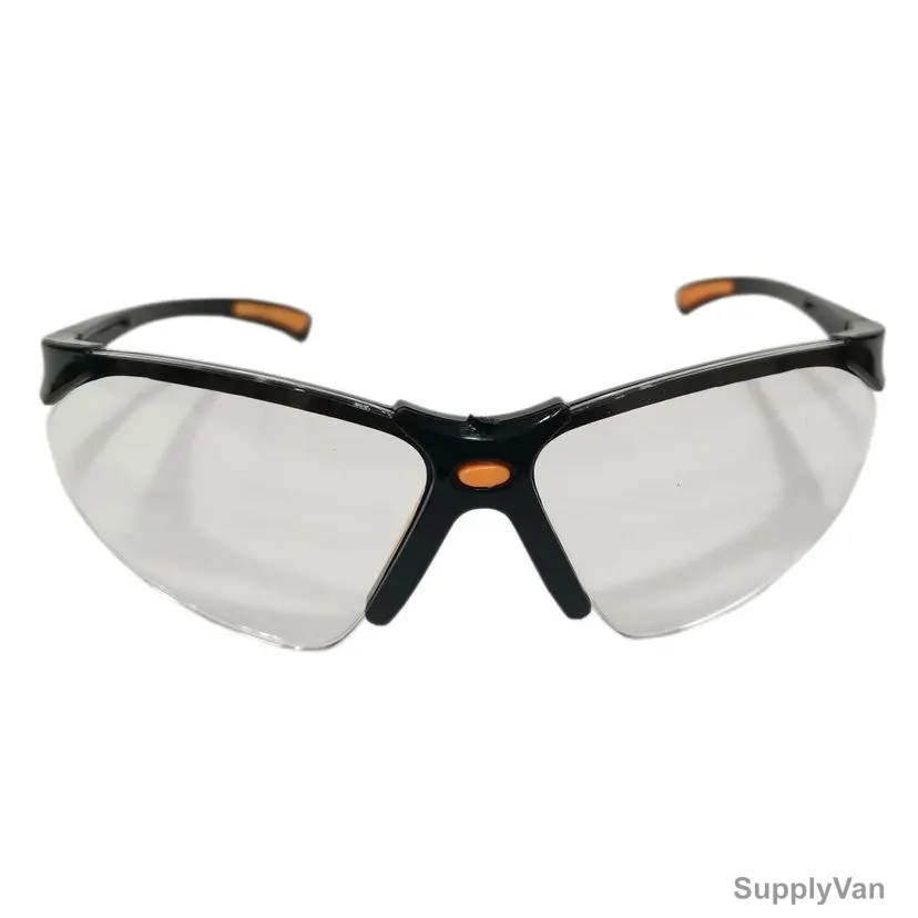 Workman Industrial Safety Goggles, Wk-SG-3011-C, Rook, Polycarbonate, Clear — image 1