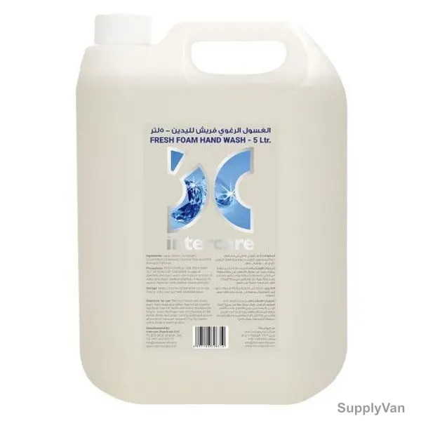 Intercare Fresh Foam Hand Wash, 5 Ltrs