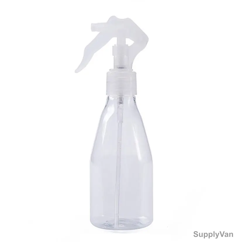 Handheld Spray Bottle, Plastic, 200ML, Clear