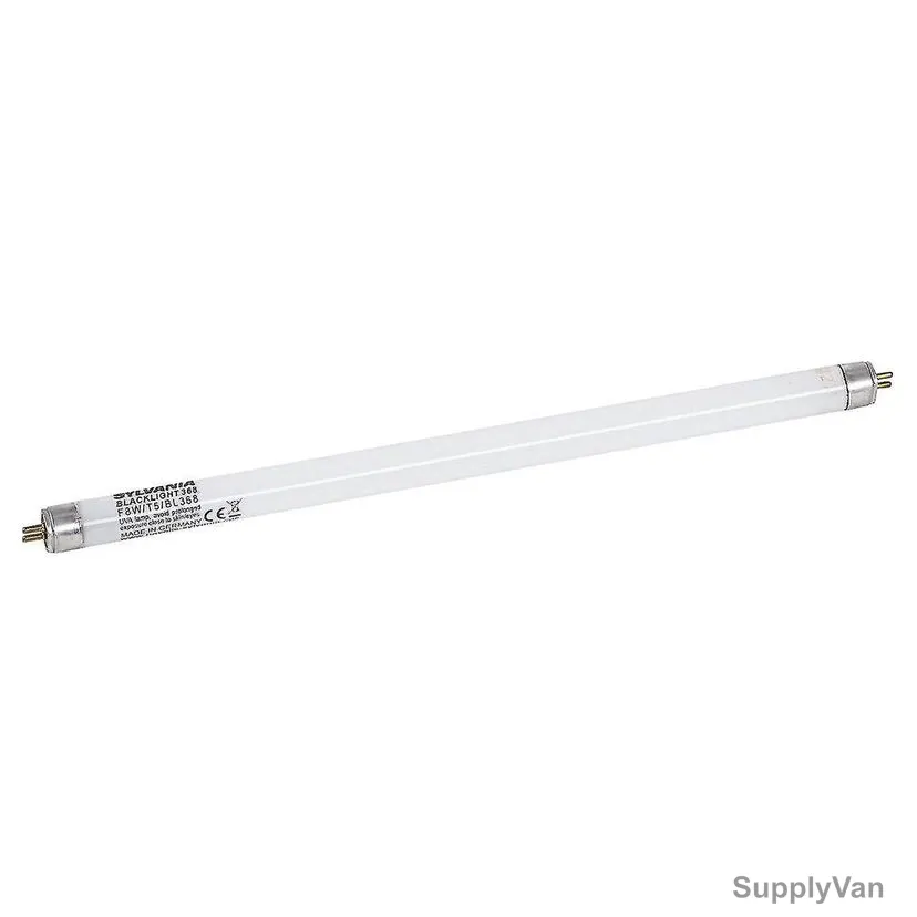 Sylvania Linear Blacklight Tubelight, F8W-T5-BL368, 8W, T5, 16MM Dia x 300MM Length