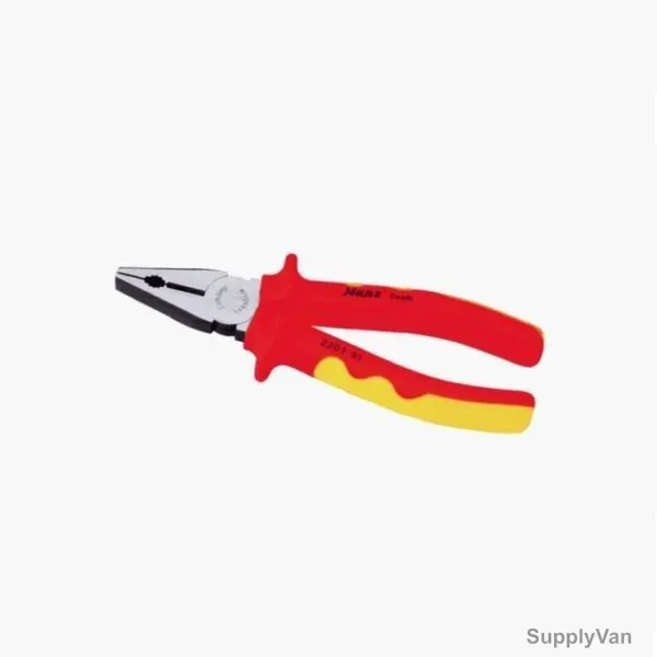Hans Insulated Combination Pliers, 1828-8, 8 Inch