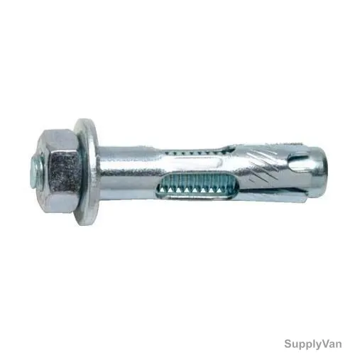 Sleeve Anchor, Galvanized Iron, Hex Nut, M8 x 40MM, 1000 Pcs/Pack