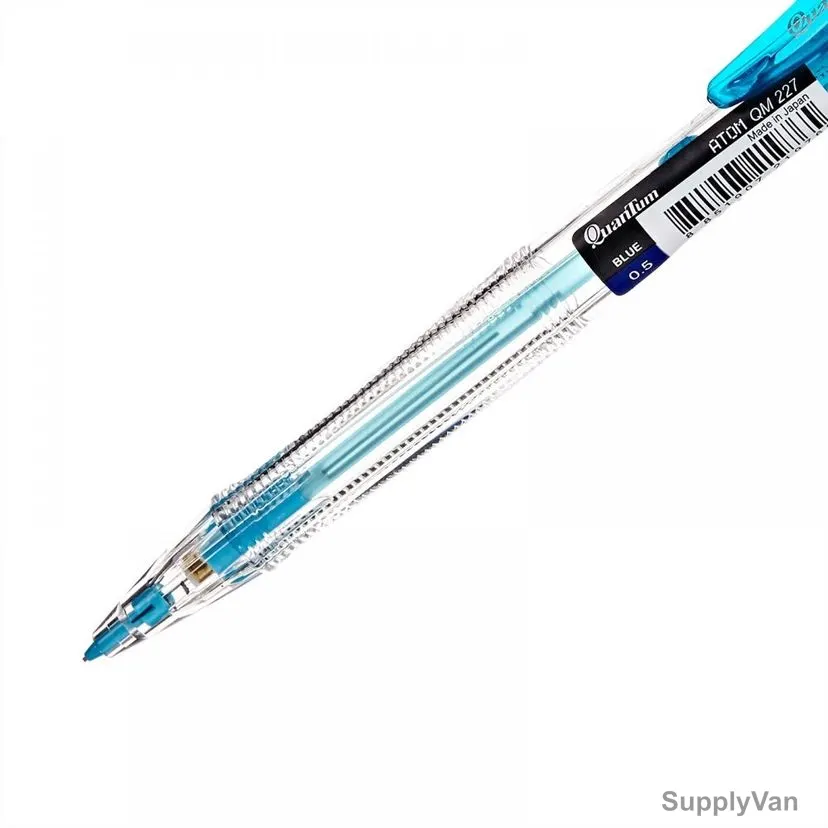 Quantum Mechanical Pencil, QM227PK4B, Blue, 4 Pcs/Pack