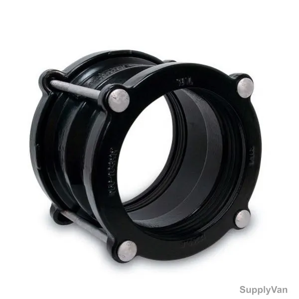 Viking Johnson Universal Coupling, Ductile Cast Iron, 3 Inch Dia