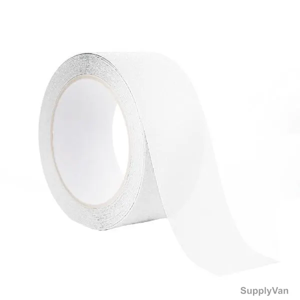 Anti-Slip Tape, 25MM x 5 Mtrs, PVC, White