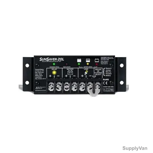 Morningstar Sun Saver Solar Controller, SS-20L-12V, 20A With LVD 12V — image 1