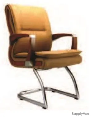 Avon Furniture Executive Office Chair, AVM-211CV, Medium Back, Fixed Arm