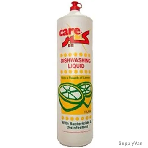 Care Dishwashing Liquid, Concentrated, Lemon, 1 Ltr