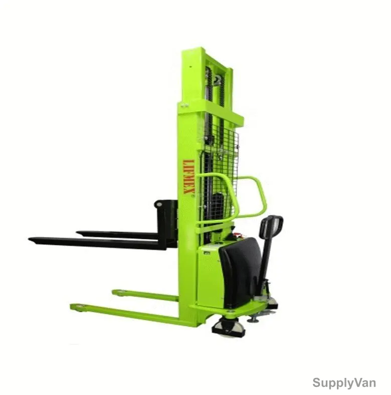 Lifmex Semi Electric Stacker, LSE1T, 1.6 Mtrs, 1000 Kg Weight Capacity