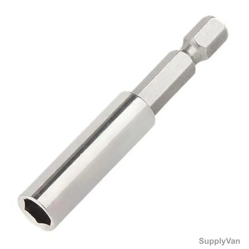 Mtx Magnetic Bit Holder, 113989, Carbon Steel, 1/4 Inch, 60MM, 10 Pcs/Pack — image 1