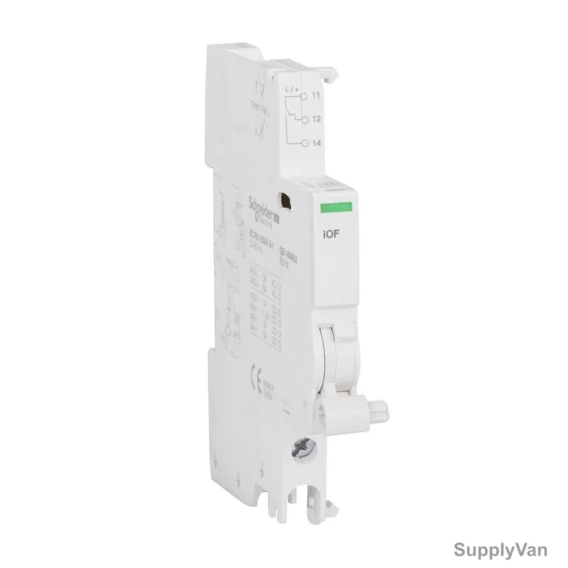 Schneider Electric iOF Auxiliary Contact, A9A26924, Acti9, 1 OC