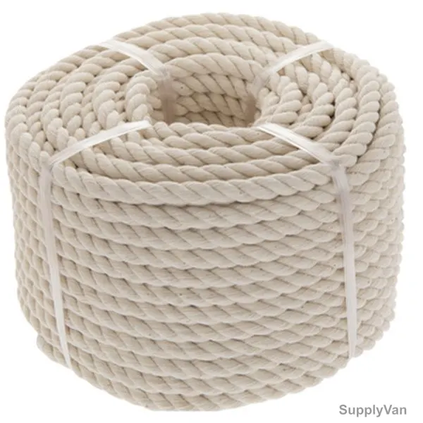 Multipurpose Rope, Cotton, 8MM, White