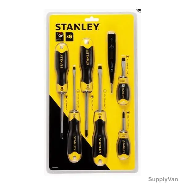 Stanley Screwdriver Set, STHT92002-8, 6 Pcs/Set