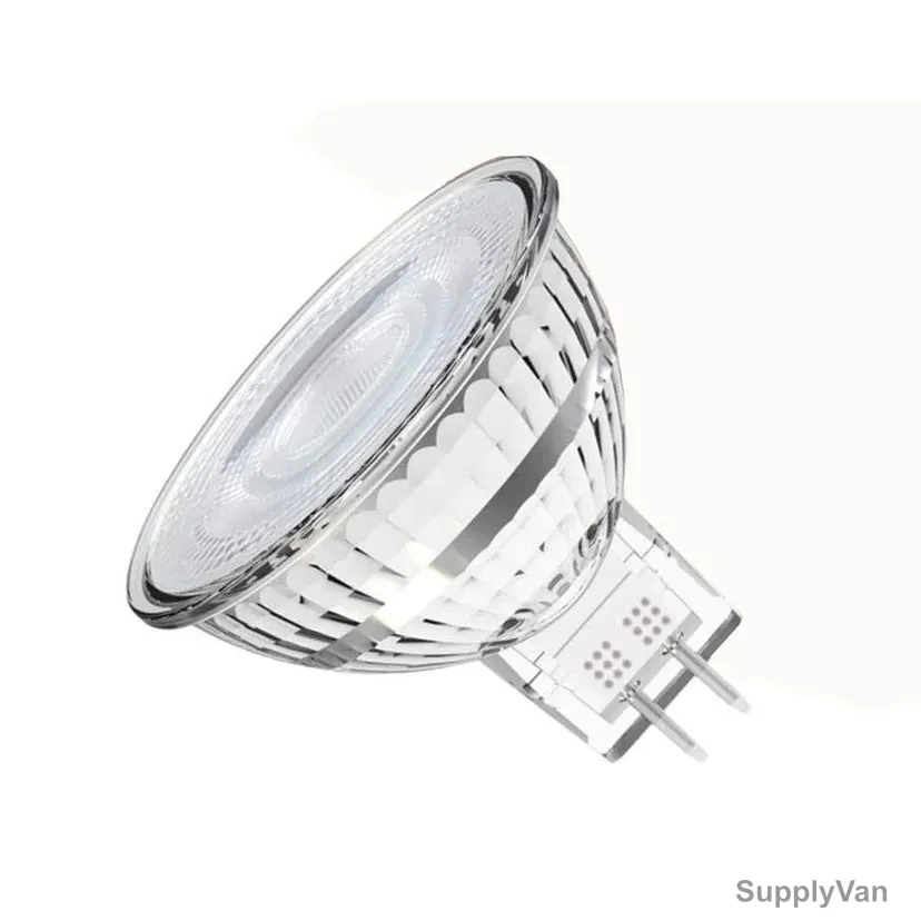 Osram Low Voltage Halogen Lamp, MR16-50, 6W, GU5.3, 2700K, Warm White
