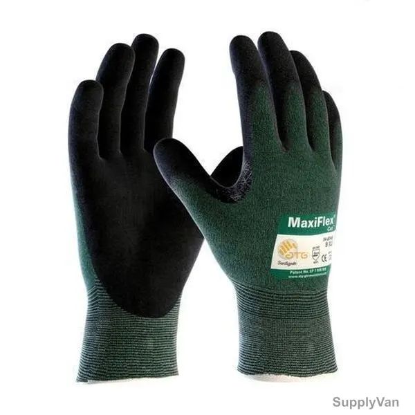 ATG Cut-Resistent Gloves, 34-8743, MaxiFlex Cut, XXL, Green