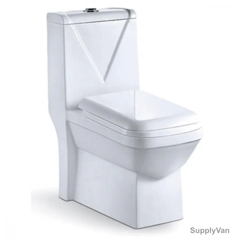 Milano S-Trap Water Closet, 0805, Ceramic, 370MM Width x 705MM Length, White