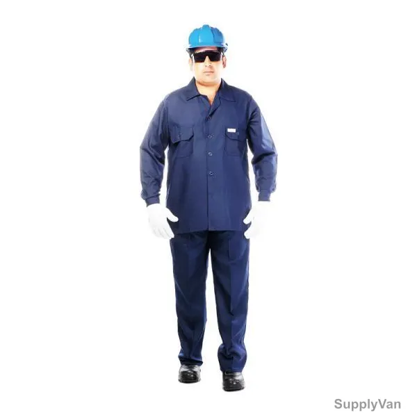 Workland Pant and Shirt, 2NWL, 135GSM, 2XL, Navy Blue