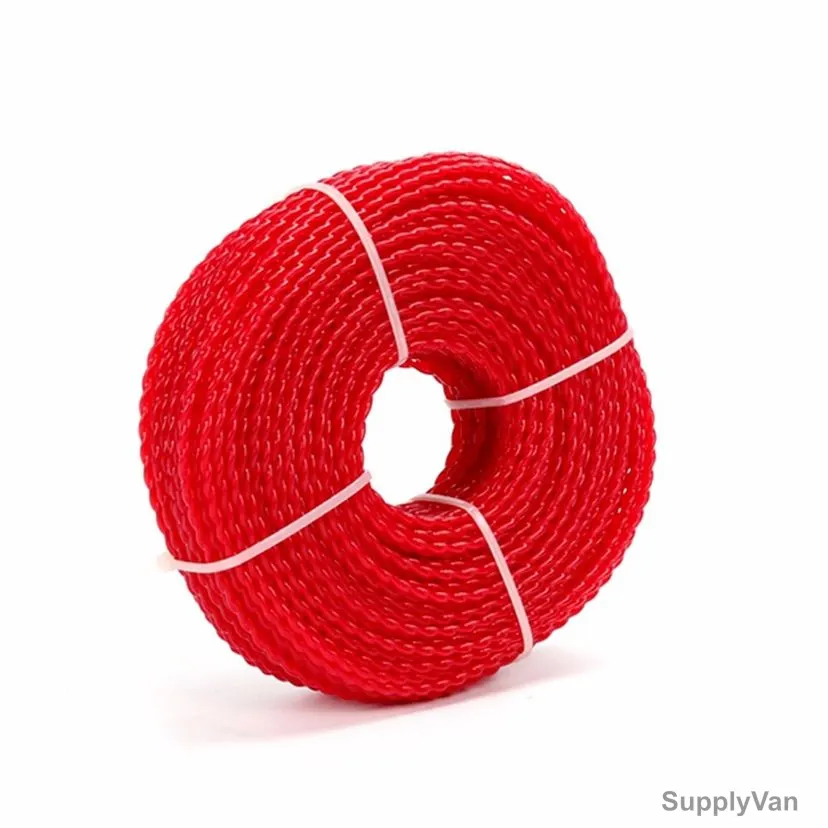 Nylon Rope, 8MM x 50 Mtrs, Red