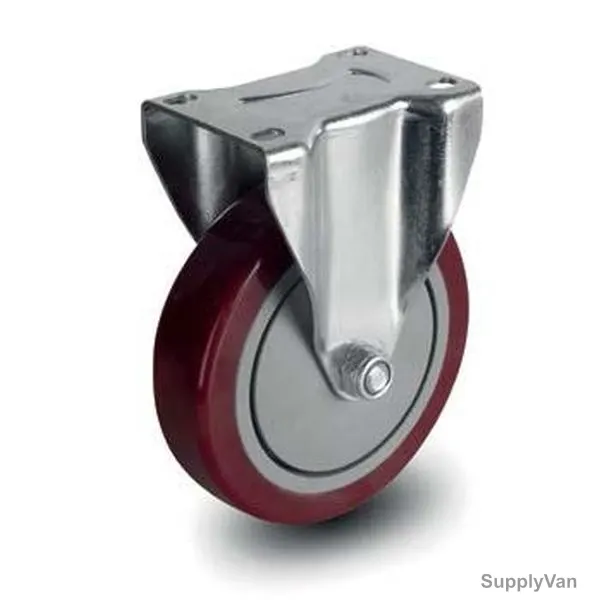 Fix Plate Caster, 007075, Medium Duty, 7.5CM, 80Kg