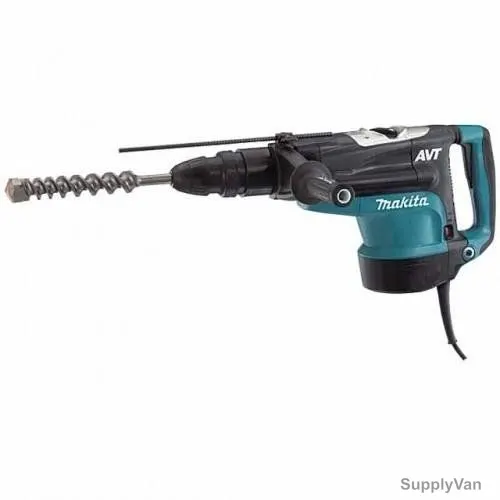 Makita Rotary Hammer, HR5211C, 1500W, 130-260 RPM, 599 x 149 x 287MM