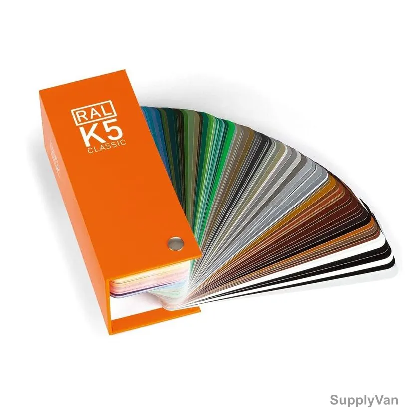 Ral K5 Classic Color Guide, 213 Shades, Semi Matte Finish — image 1