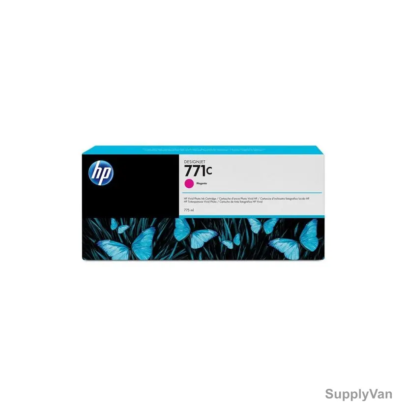HP DesignJet Ink Cartridge, B6Y12A, 717C, 775ML, Light Cyan — image 1