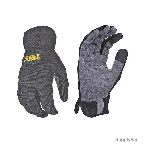 Dewalt Rapidfit Work Gloves, DPG218L, L, Black