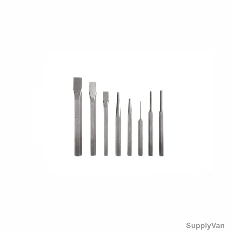 Clarke Punch and Chisel Set, CPSC, 8 Pcs/Set