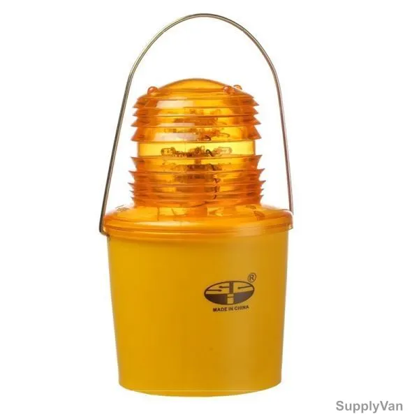 Sci Single Battery Flashing Light, S1311, Amber